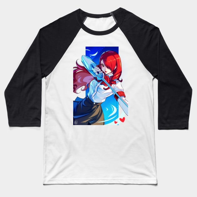 Mitsuru Kirijo Baseball T-Shirt by alinalal